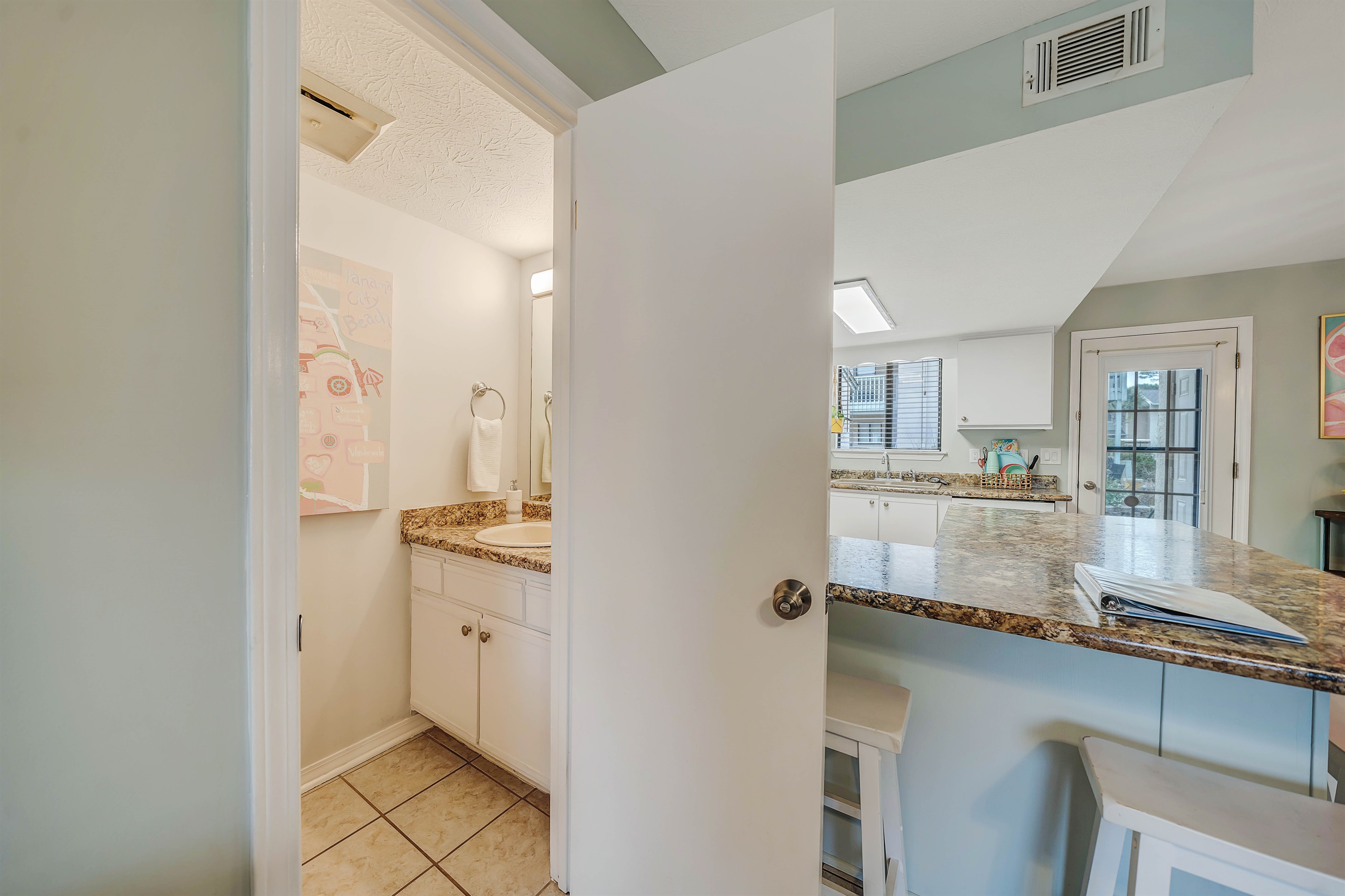 Downstairs half bathroom