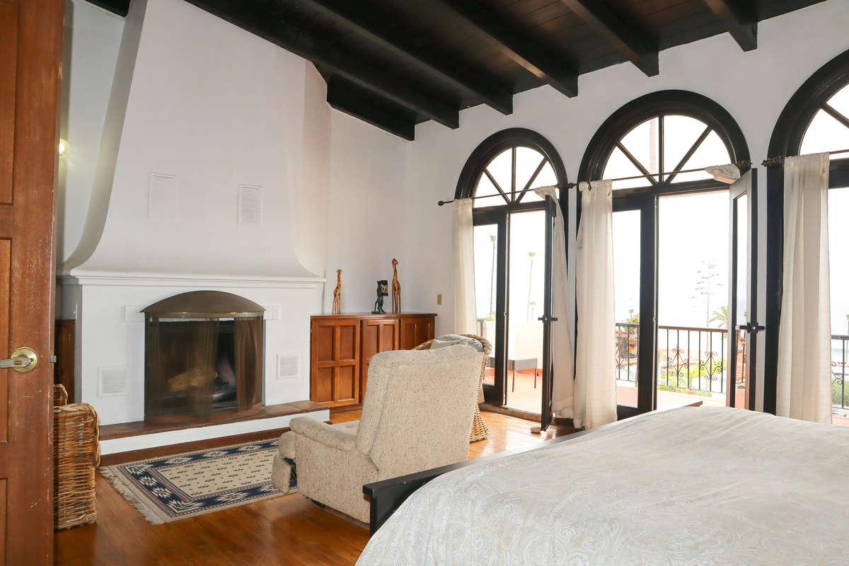 Primary Bedroom with Fireplace