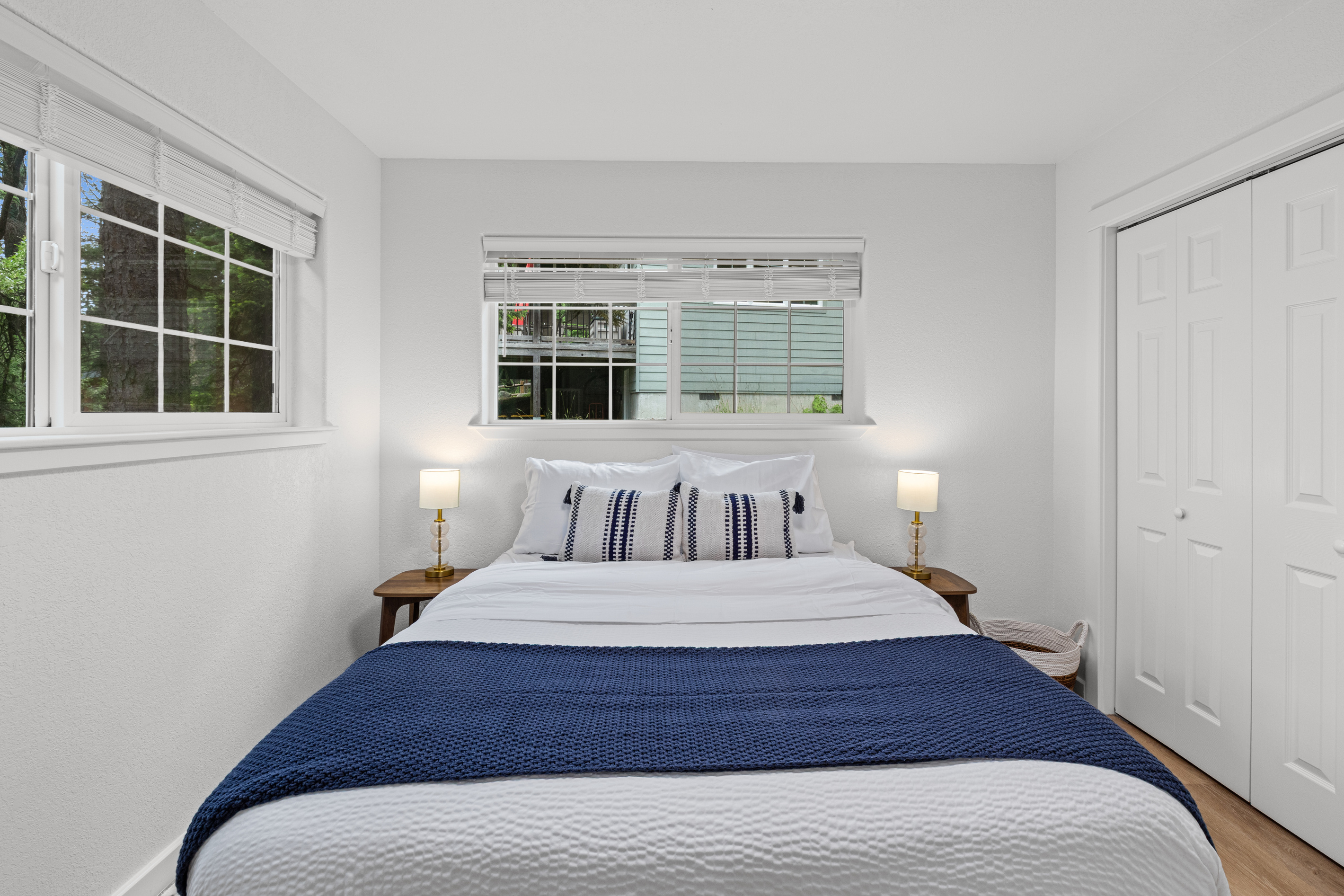 Hawks Nest Bedroom 3 with Queen Bed and closet