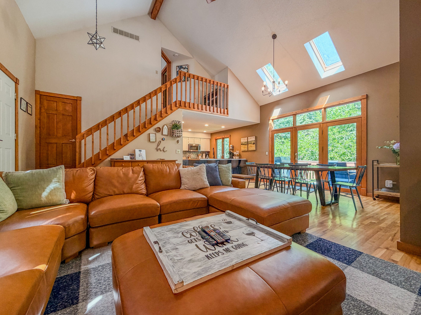 The Nest — dog-friendly wooded retreat in The Galena Territory · main entrance