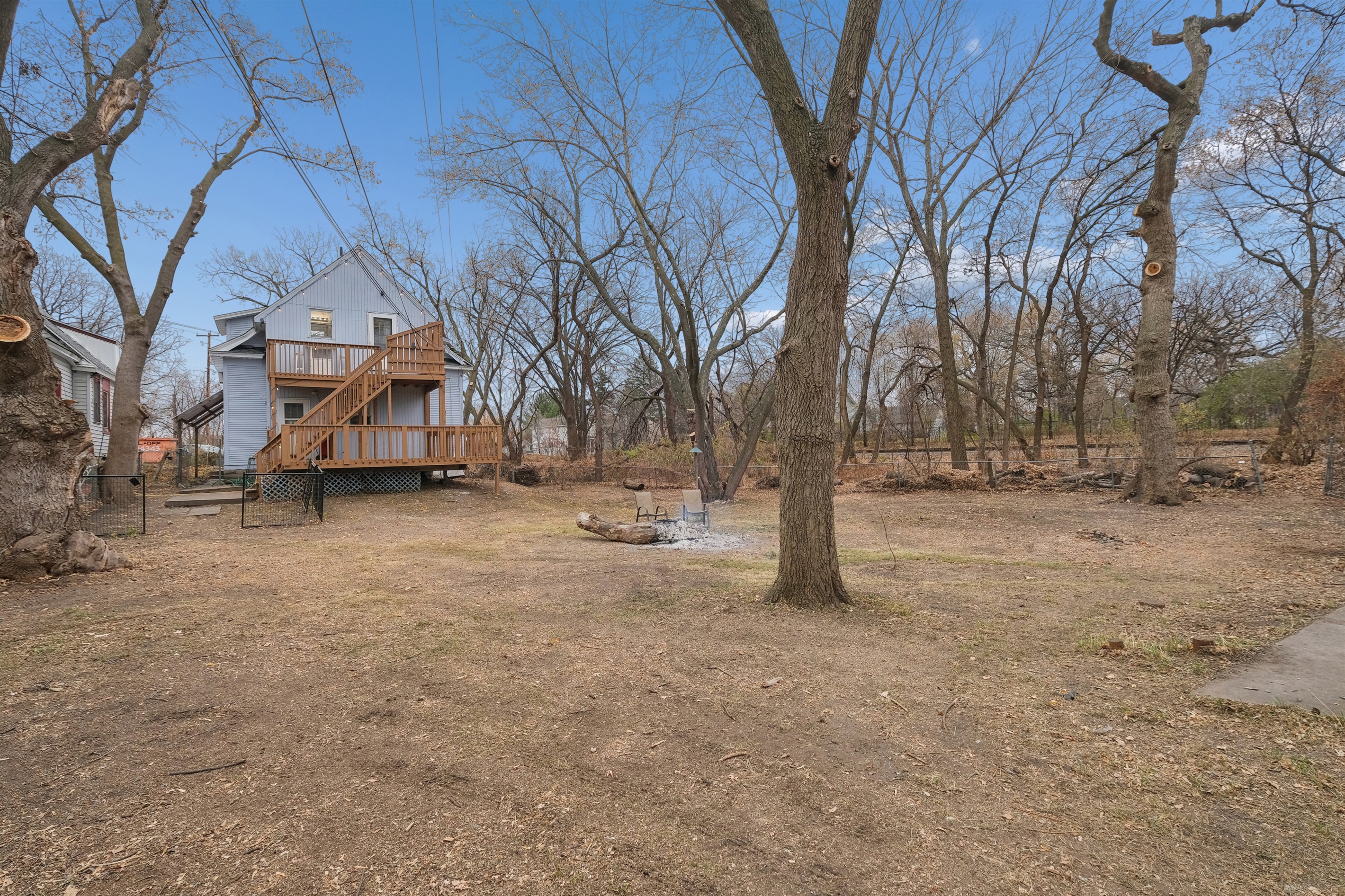 Bayberry Apartment is up the deck on the second floor.
