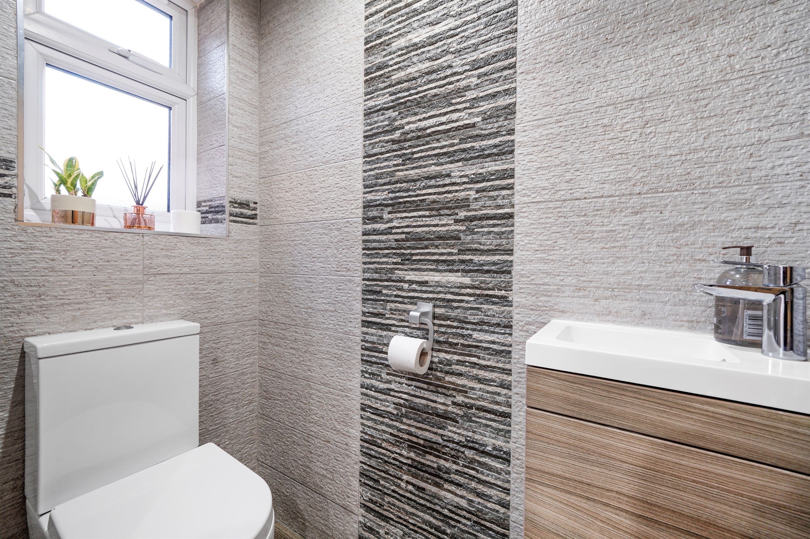 [Downstairs w/c next to the games room]