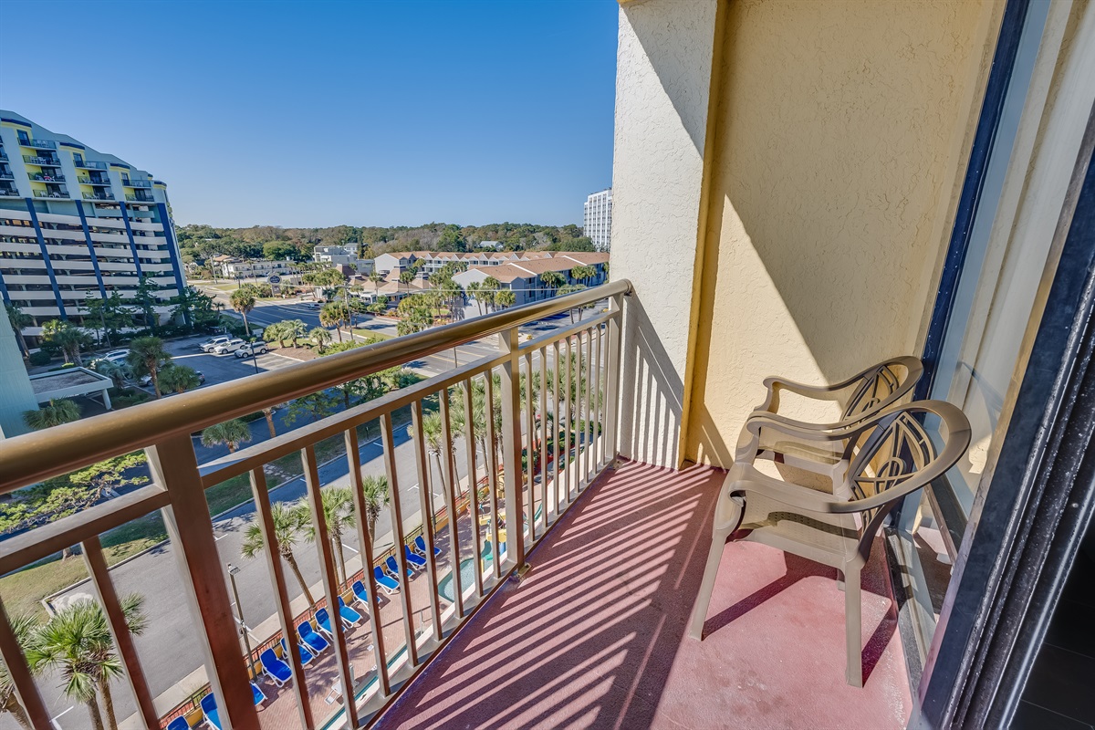 Breathtaking Views from Balcony!