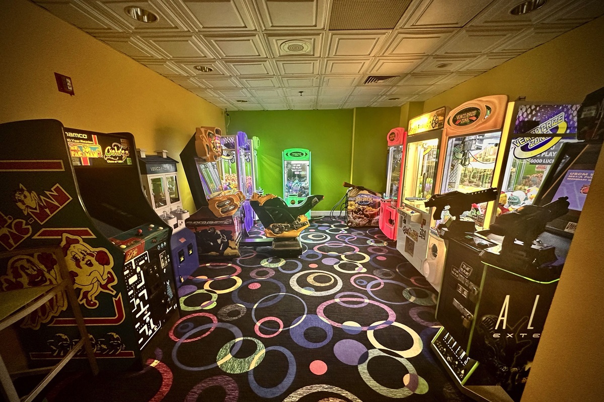 Game Room in the North Tower Lobby