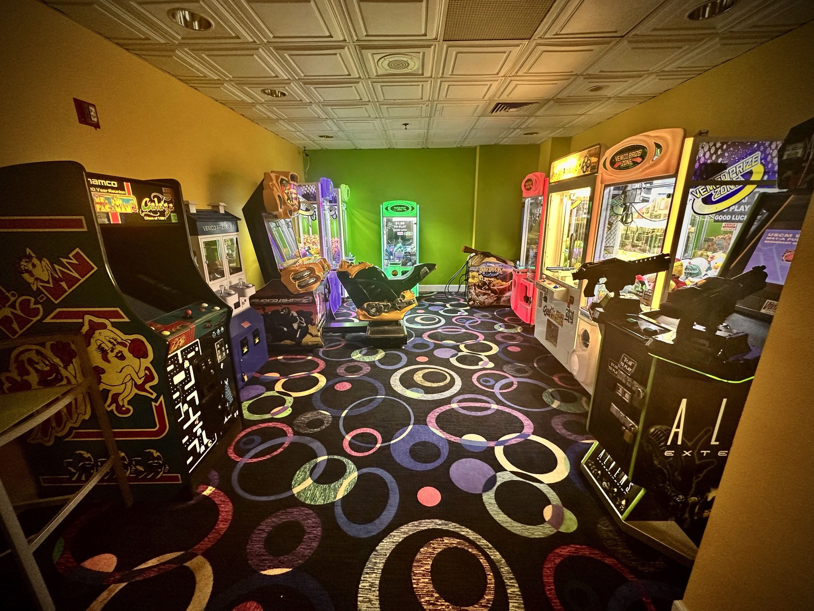 Game Room in the North Tower Lobby