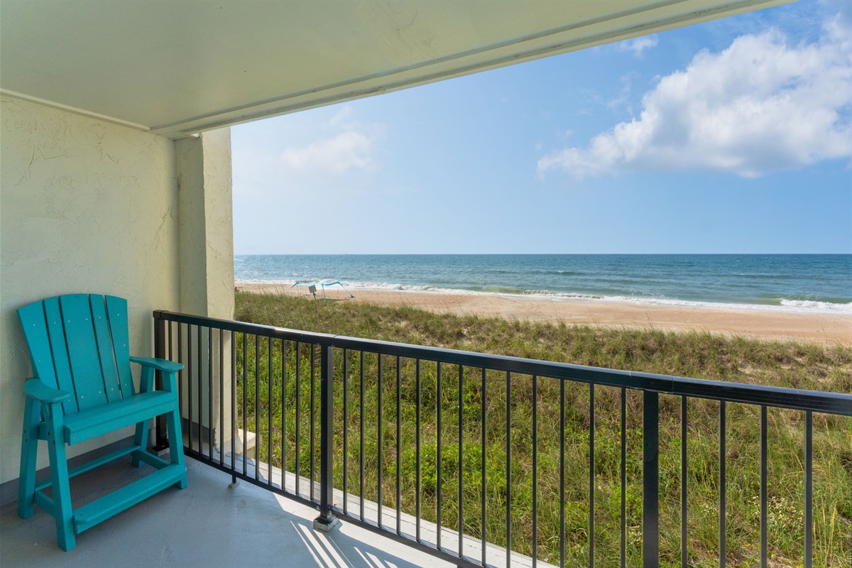 Breathtaking views from the balcony!