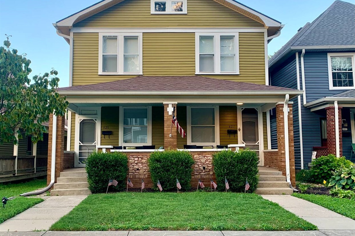 Fletcher Place Townhome with charming curb appeal and private entry. Walkable downtown location in one of Indianapolis' most beloved historic neighborhoods.