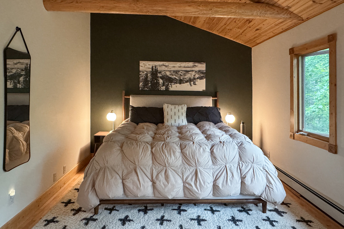 Primary Bedroom with Wooded Views
