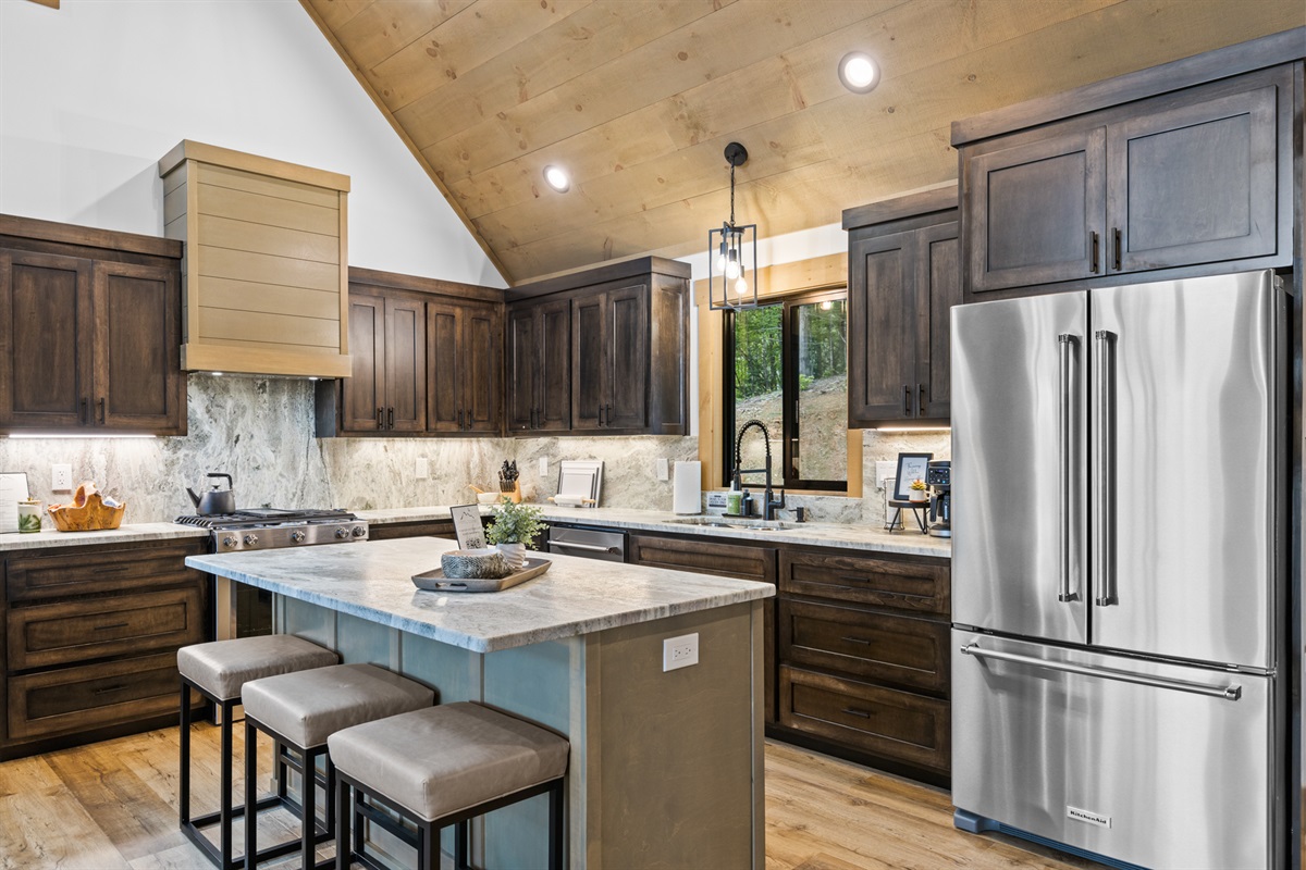 Your dream kitchen awaits. Brand new, beautifully designed, and fully stocked for every craving.