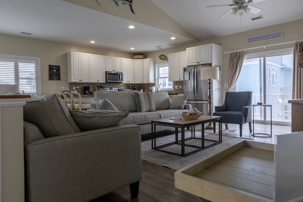 Open living to enjoy your getaway with family and friends -  Located on 3rd Floor with Smart TV