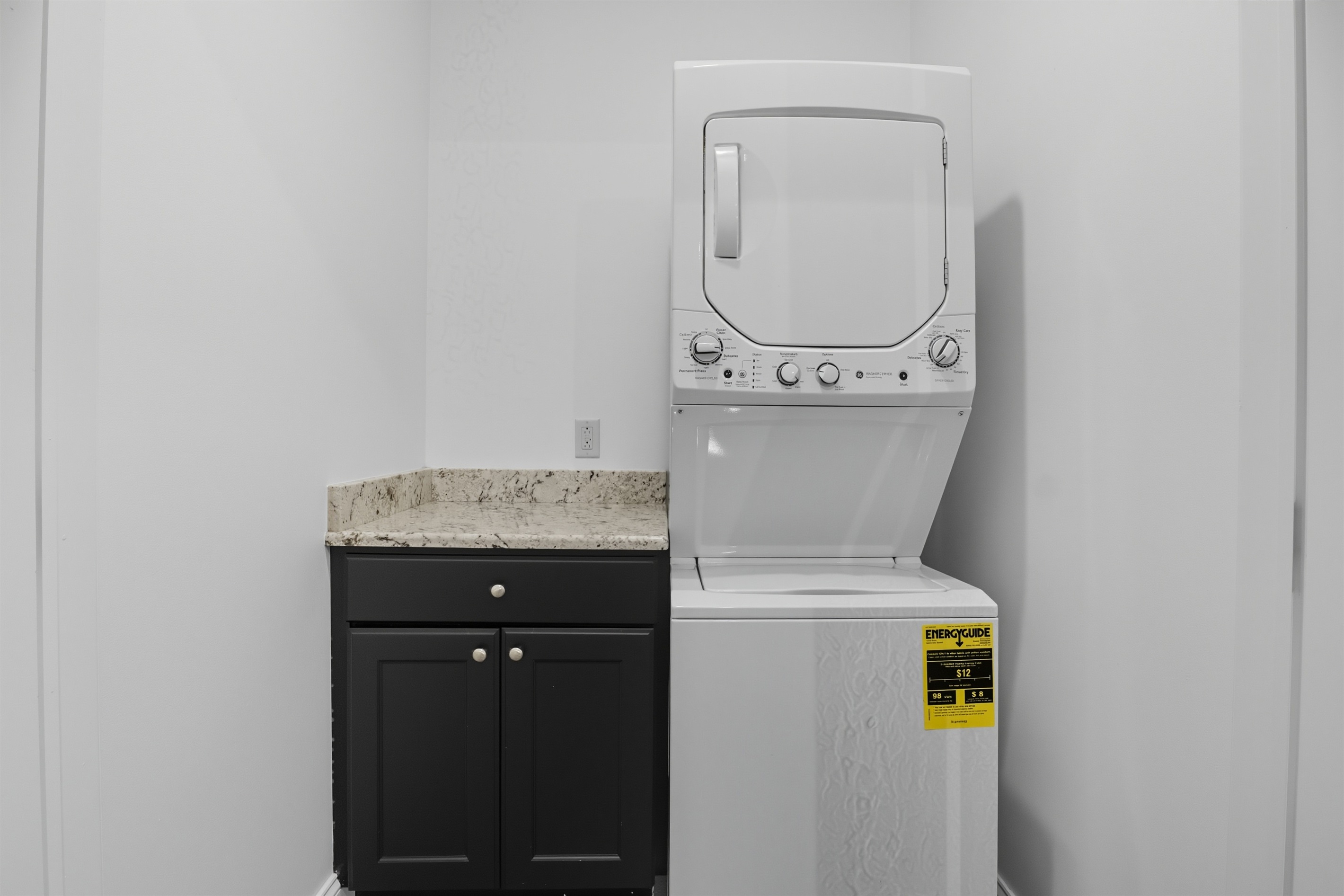Washer and dryer lower level 