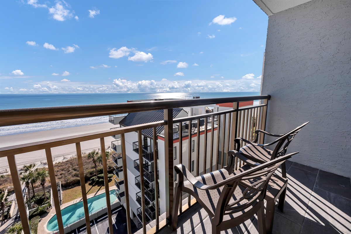 Amazing View from the Balcony!