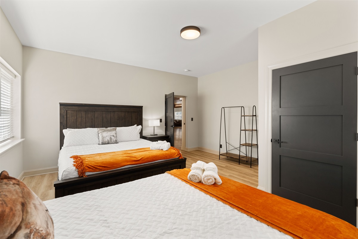 Main Floor Bedroom 9 - 1 King & 1 Queen