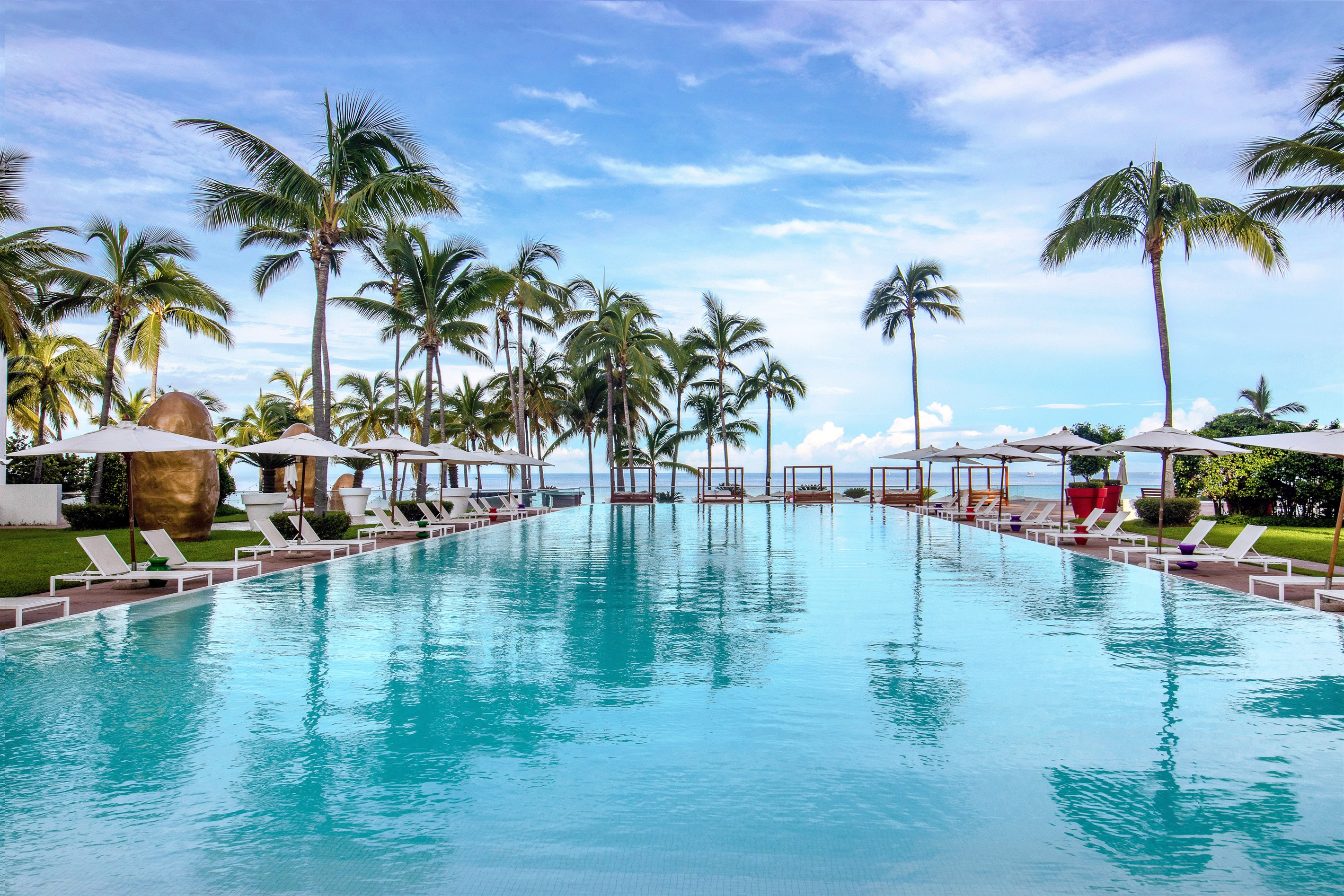 Pools and Private Beach