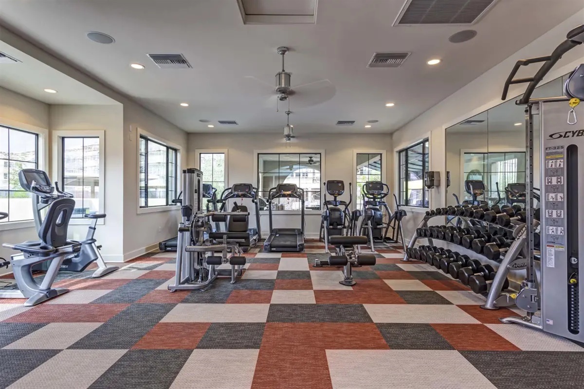 Fitness on site.