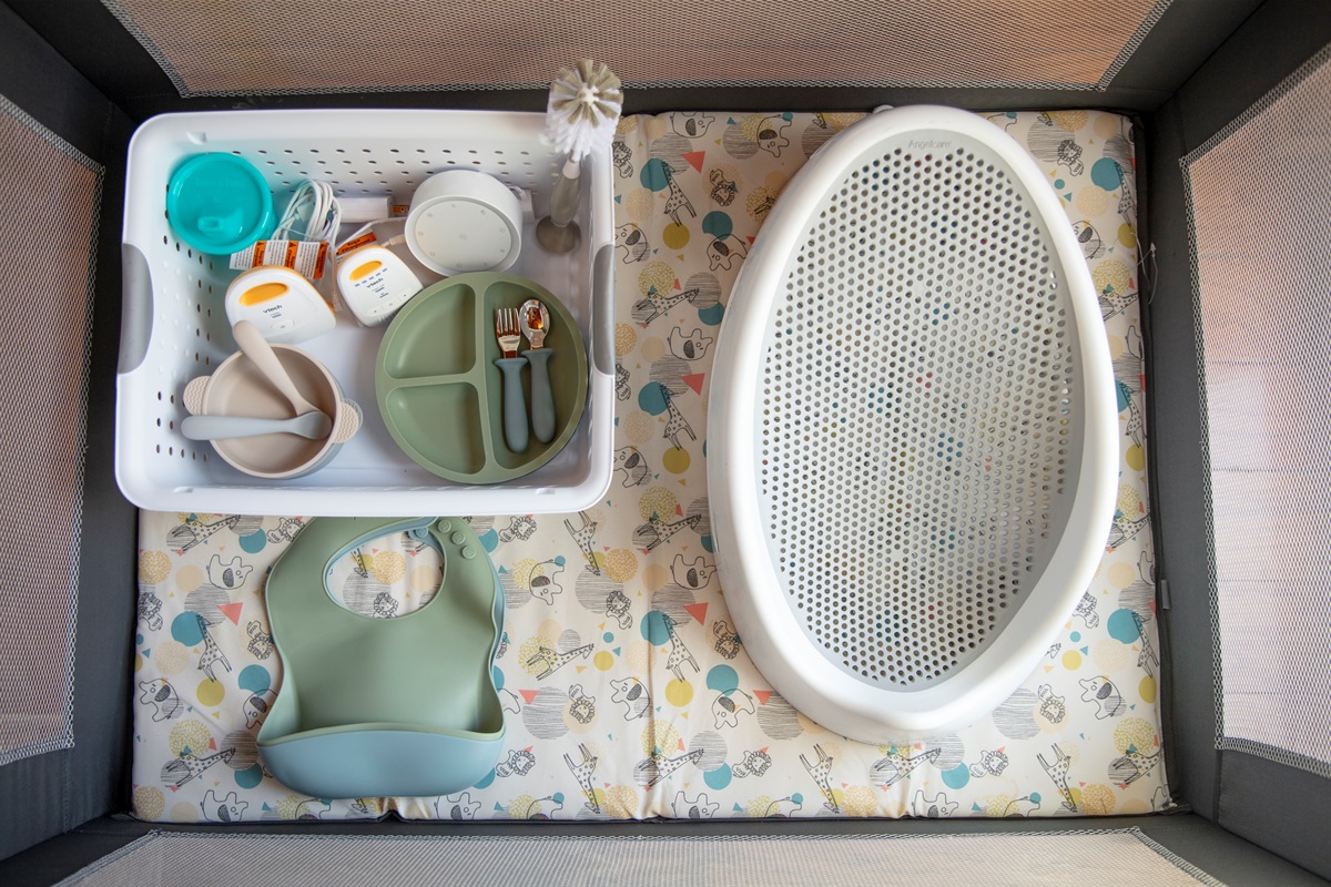 We’ve thoughtfully stocked the cabin with family-friendly essentials to make traveling with little ones easier, including baby dining supplies, bibs, utensils, a baby bath support, sound machine, baby monitor, and other convenient items designed to help fa