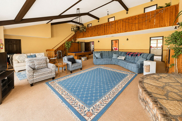 Gather, relax, and reconnect in the historic Great Room, full of charm and character.