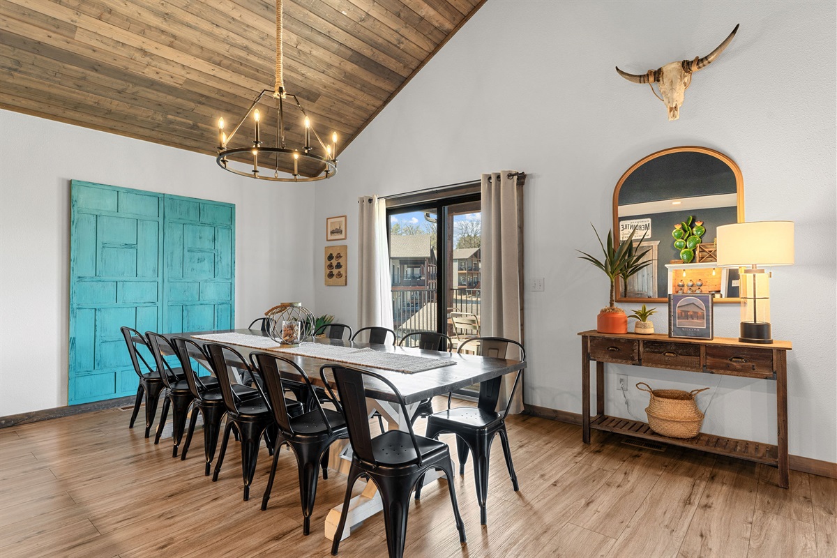 🍷 Gather, dine, and connect—beautiful dining space with room for everyone