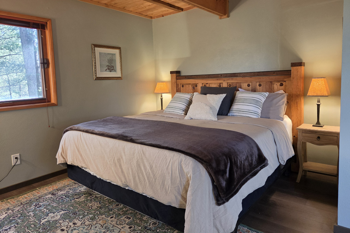 Master Bedroom with King bed