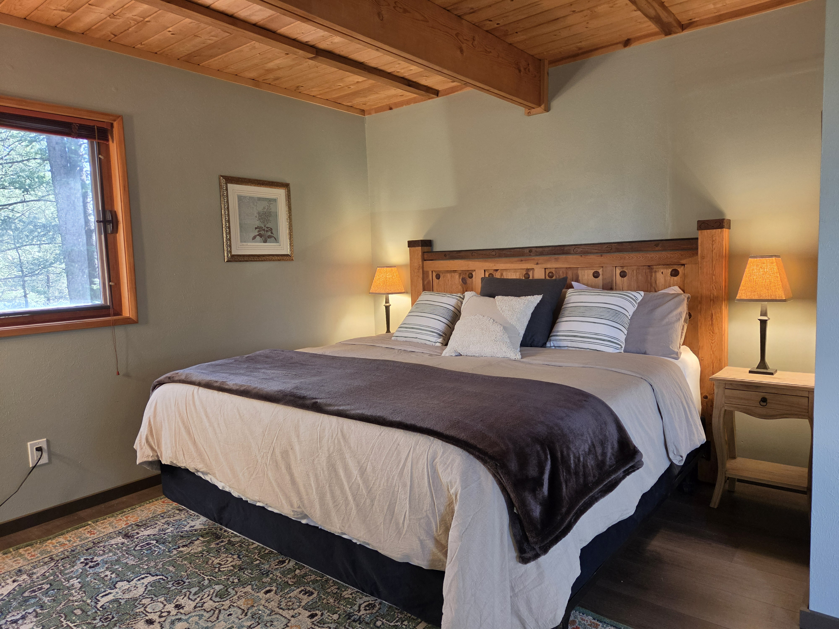 Master Bedroom with King bed
