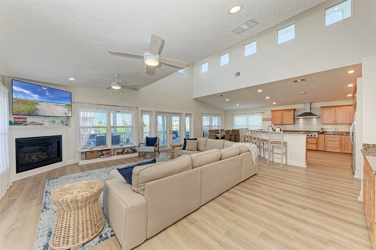 Living Room - Open Floor Plan