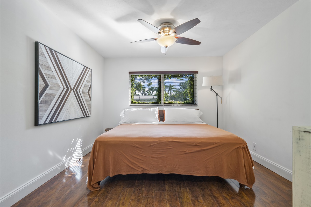 Bedroom with window
