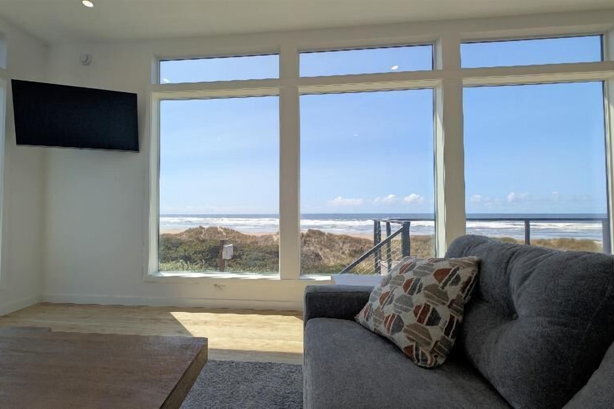 Living area tv & View