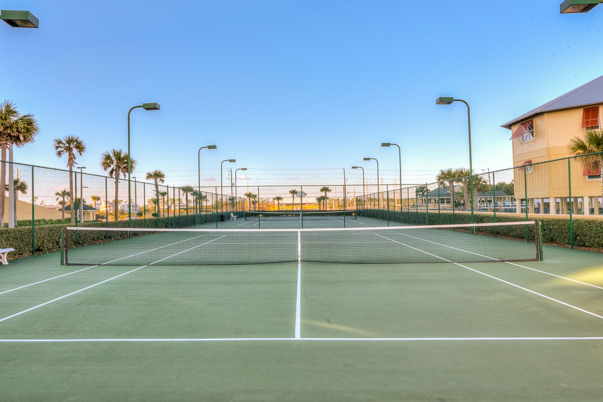 Tennis/Pickleball/Basketball Courts; other games also available