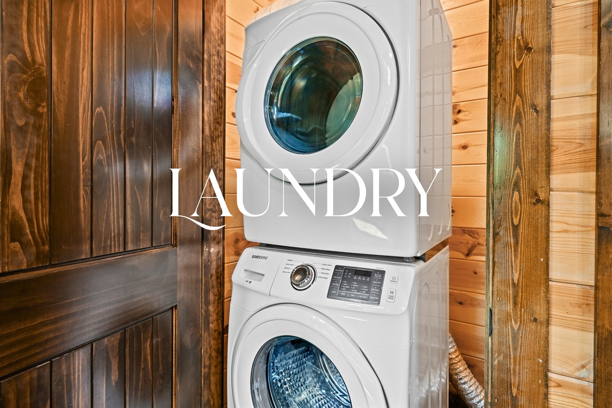 Convenient in-cabin laundry with washer and dryer means you can pack light and stay fresh throughout your stay.
