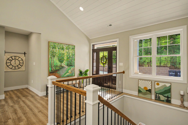 Entryway and stairs