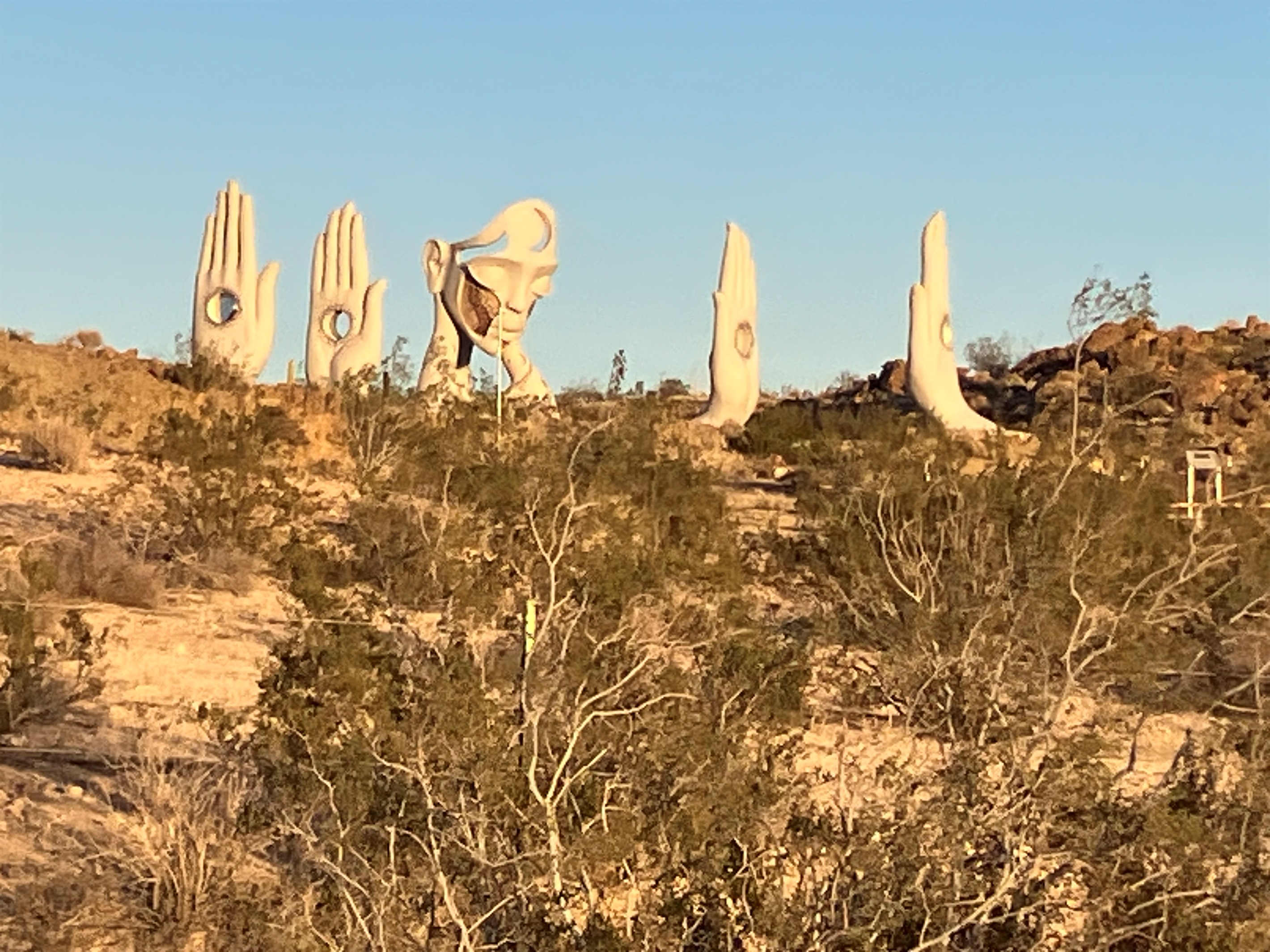 Nearby art (it's everywhere!)