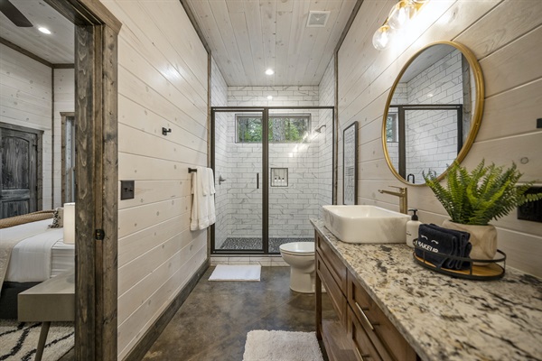 Bathroom 1: Large Walk-In Shower