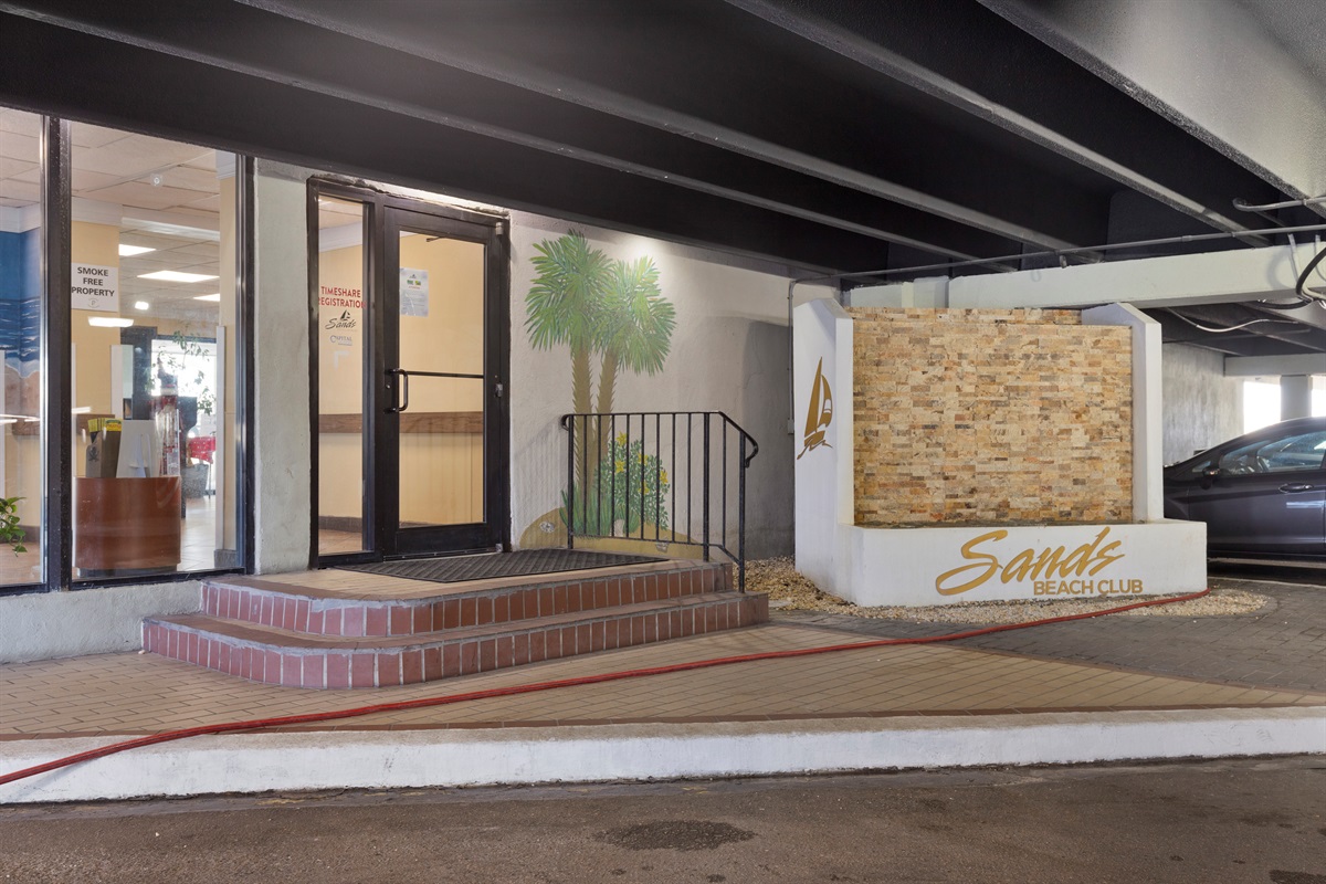 Sands Beach Club II Entrance