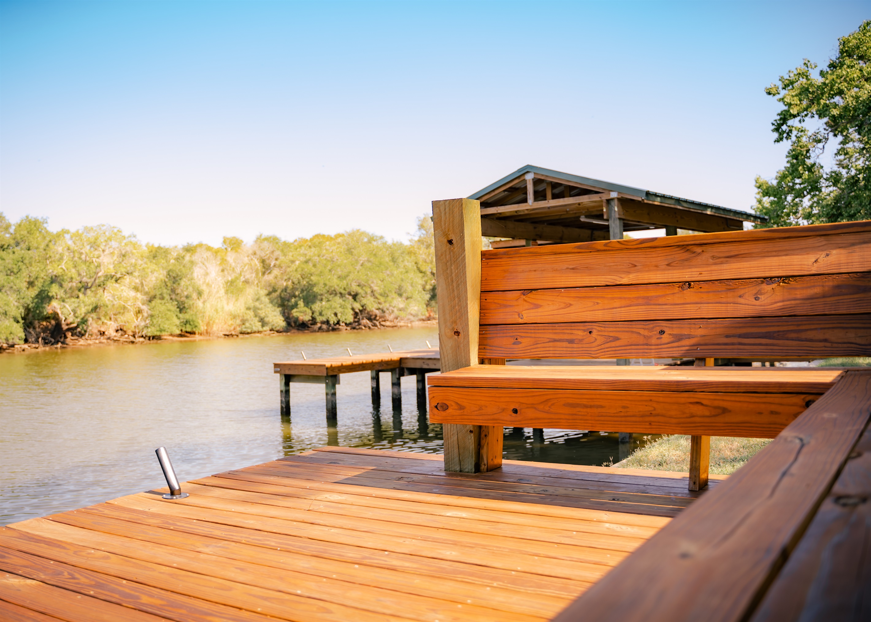 Pier #2.. lots of seating to enjoy the views and company!