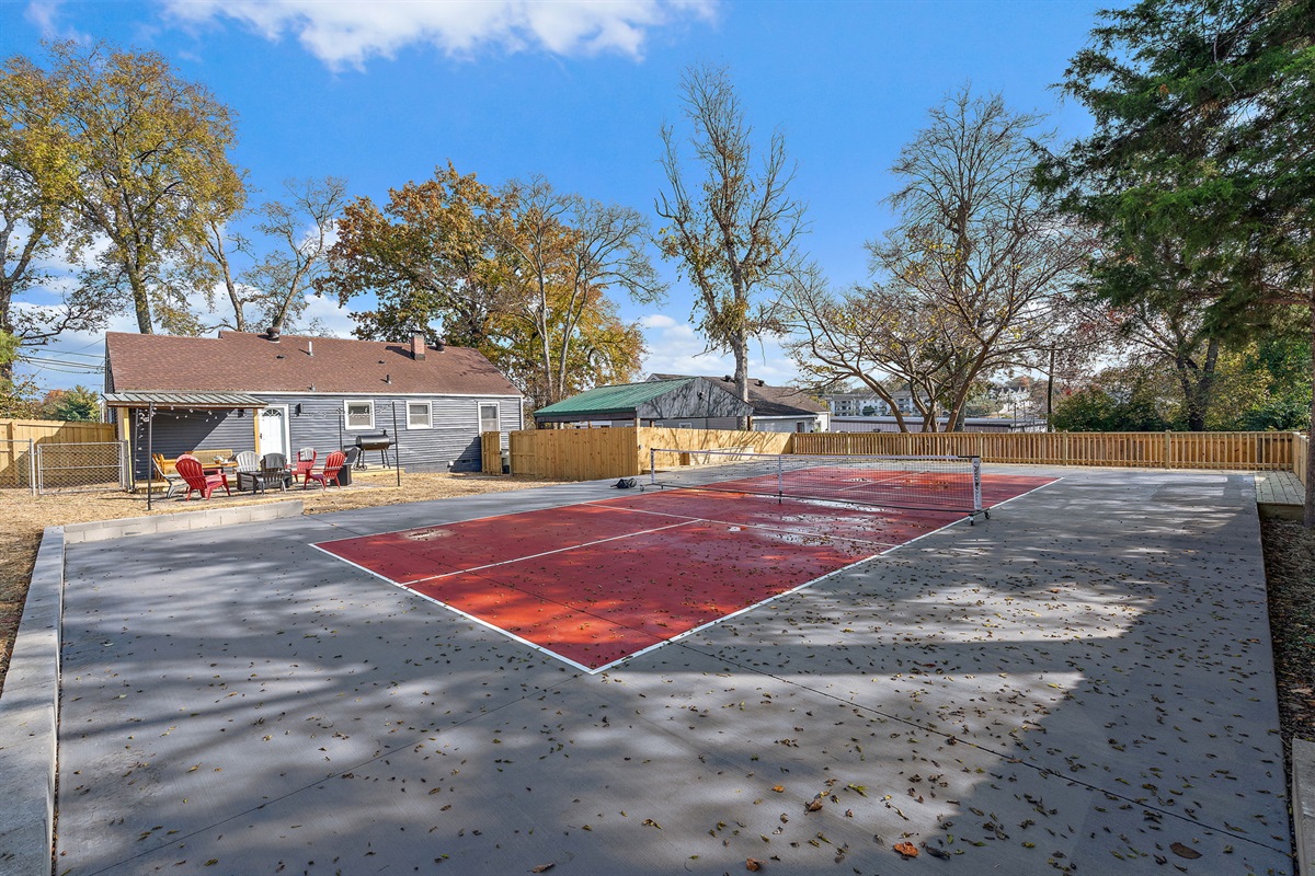 pickle ball court