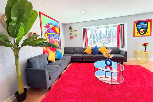 Create cherished moments in our cozy living space, where comfort meets warmth.