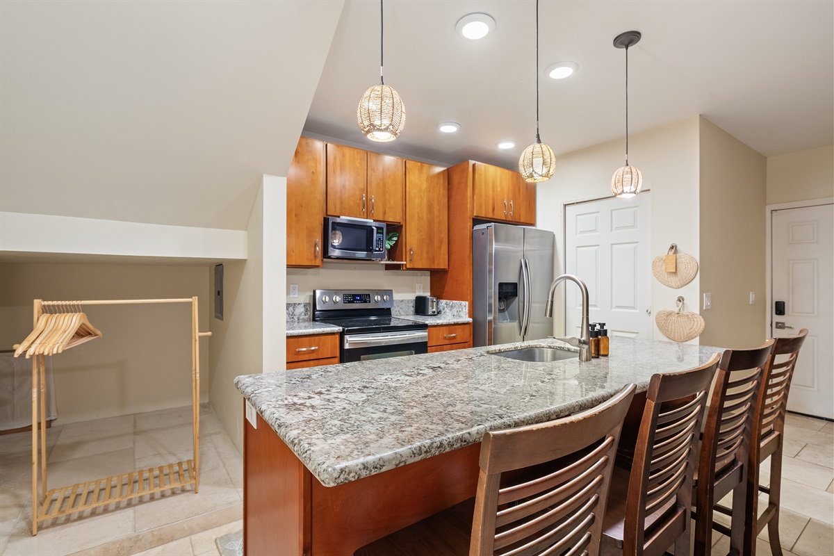 Ohana Studio kitchen