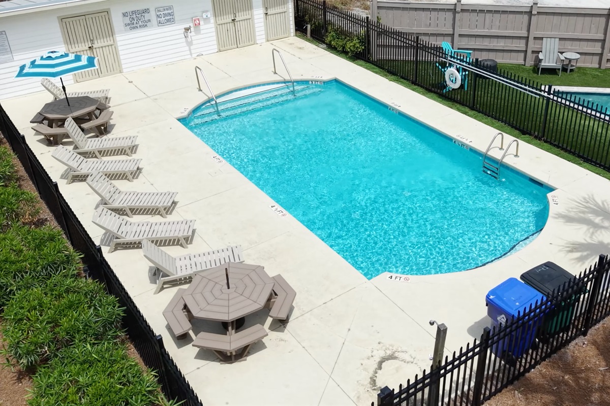 Community Pool | Front Beach Fun | 9 JC Long Blvd | Isle of Palms, SC | IOP Escapes