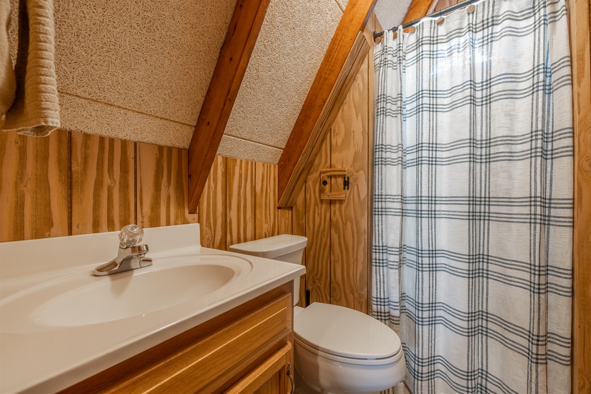 Upstairs bathroom