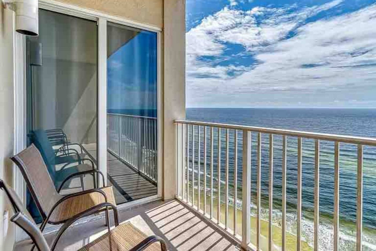 Balcony off of Bedroom 1