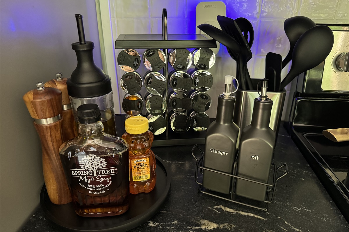 “Every tool you could need — from spices to sharp knives and everything between.”