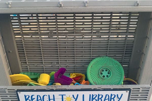 CB Lifeguard Station 21, Beach Toy Library