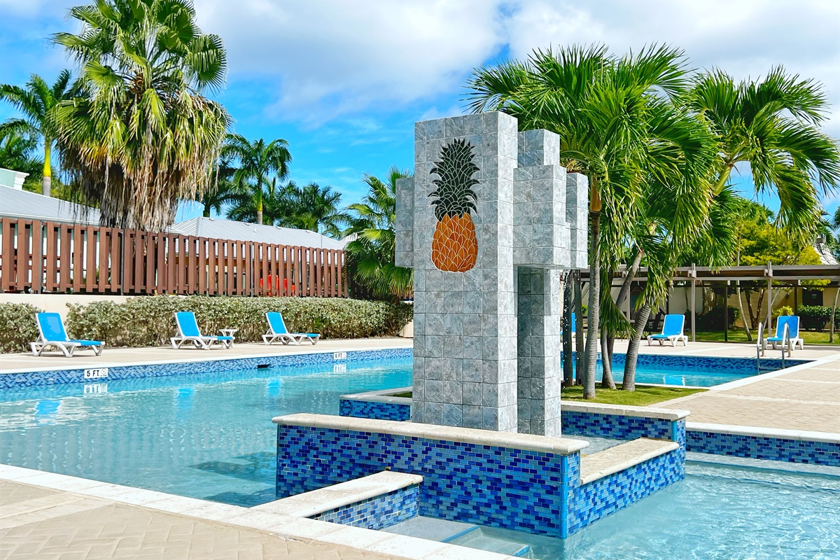 A peaceful pool area where relaxation comes easy.