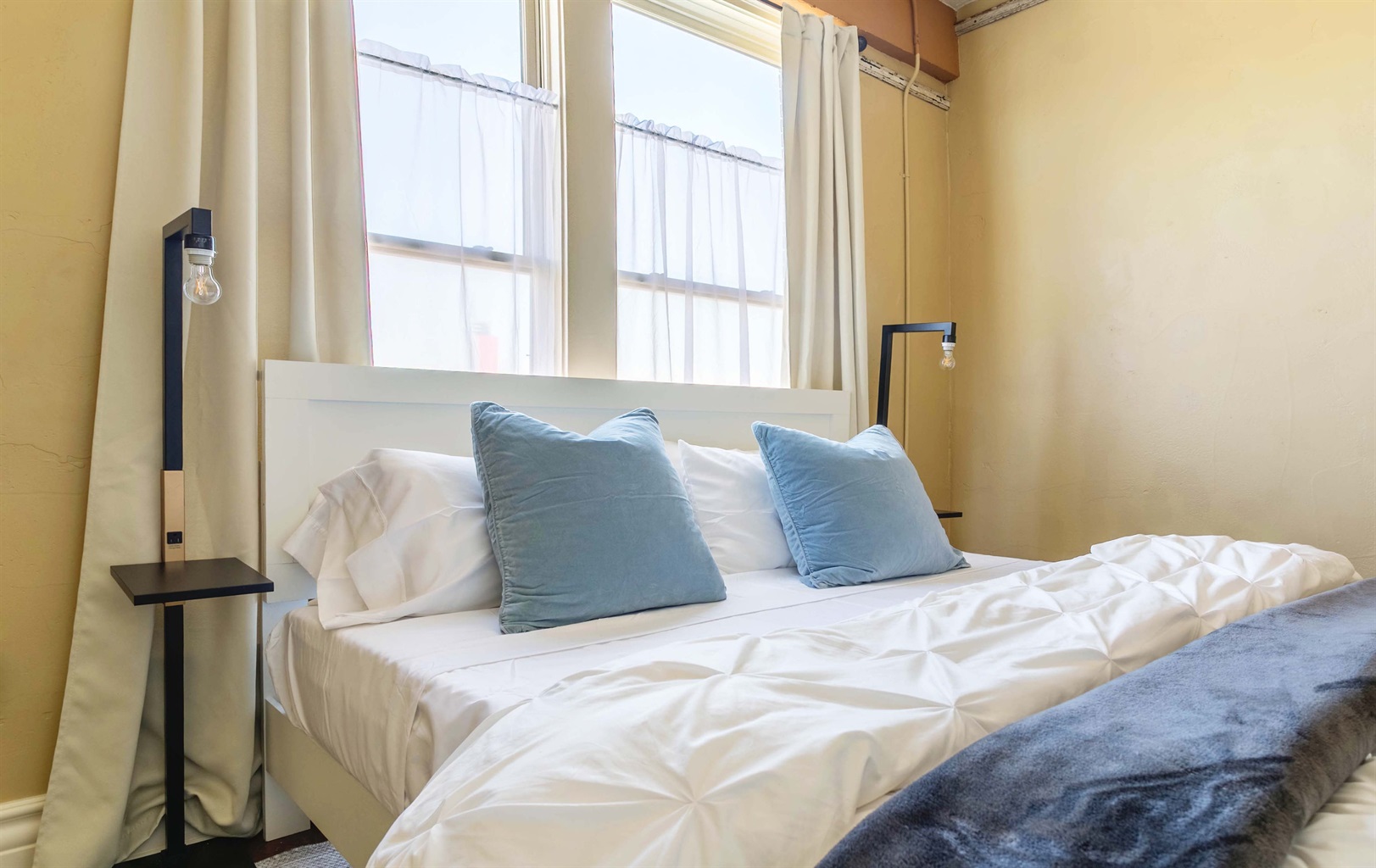 King Size Bed in Primary Bedroom