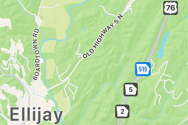 Location cabin off Boardtown Rd.