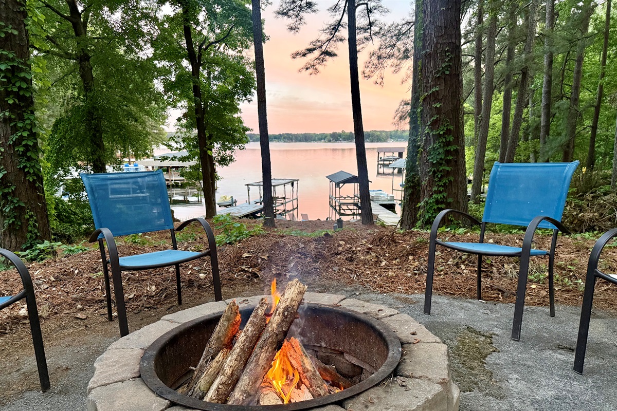 Enjoy a peaceful bonfire!
