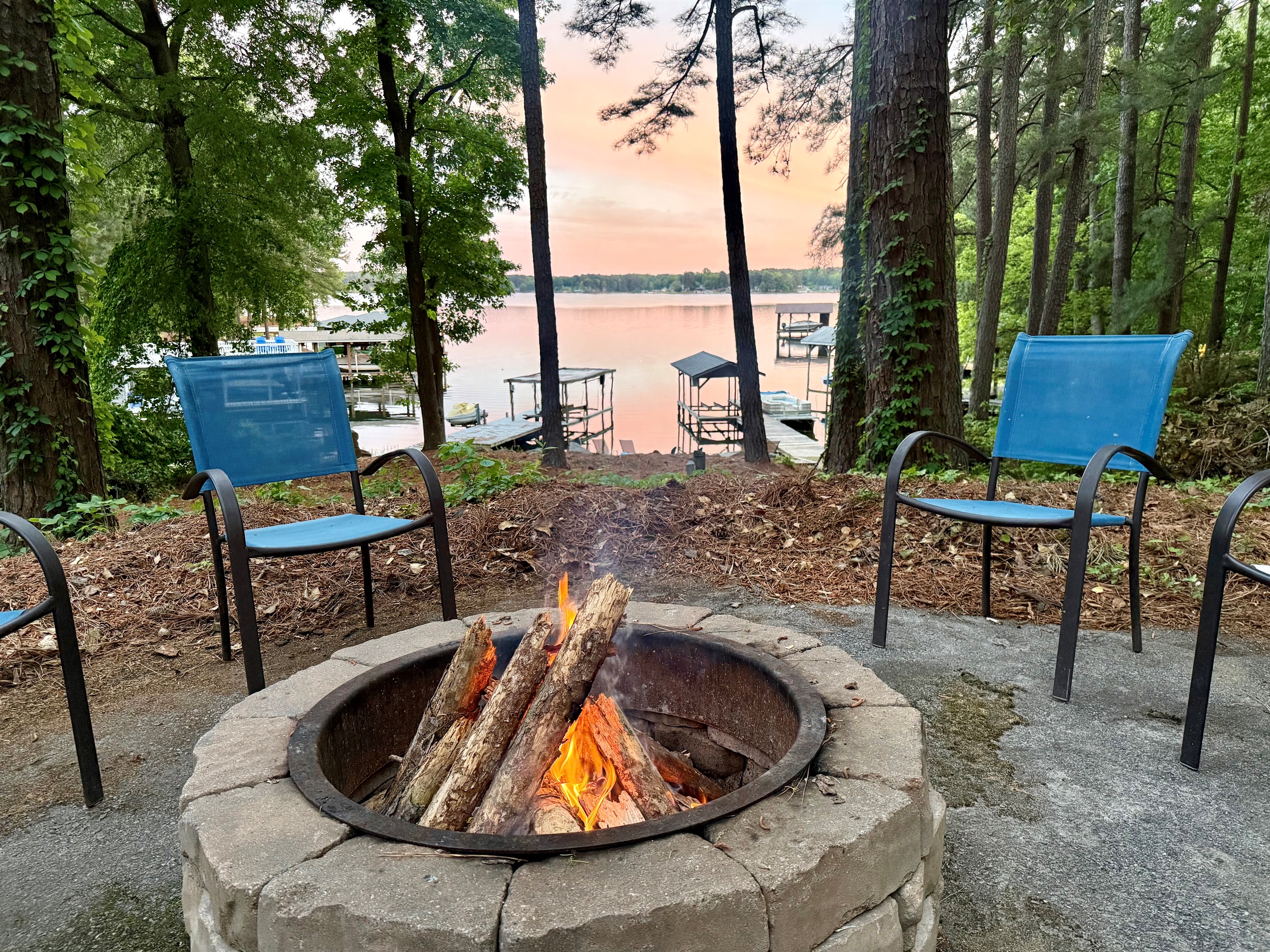 Enjoy a peaceful bonfire!