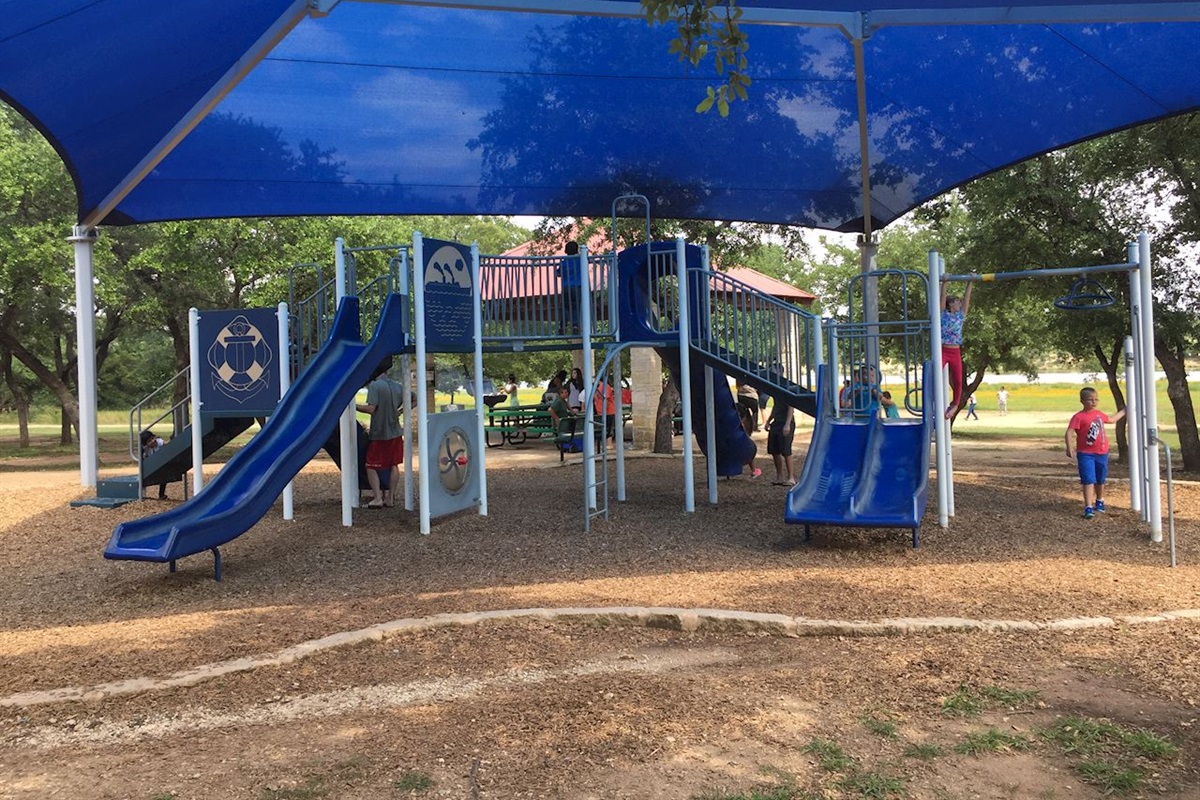 "Endless Adventures for the Little Ones" Take a short trip to Brushy Creek Park, just minutes from the house, for a fun-filled playground the kids will love!
