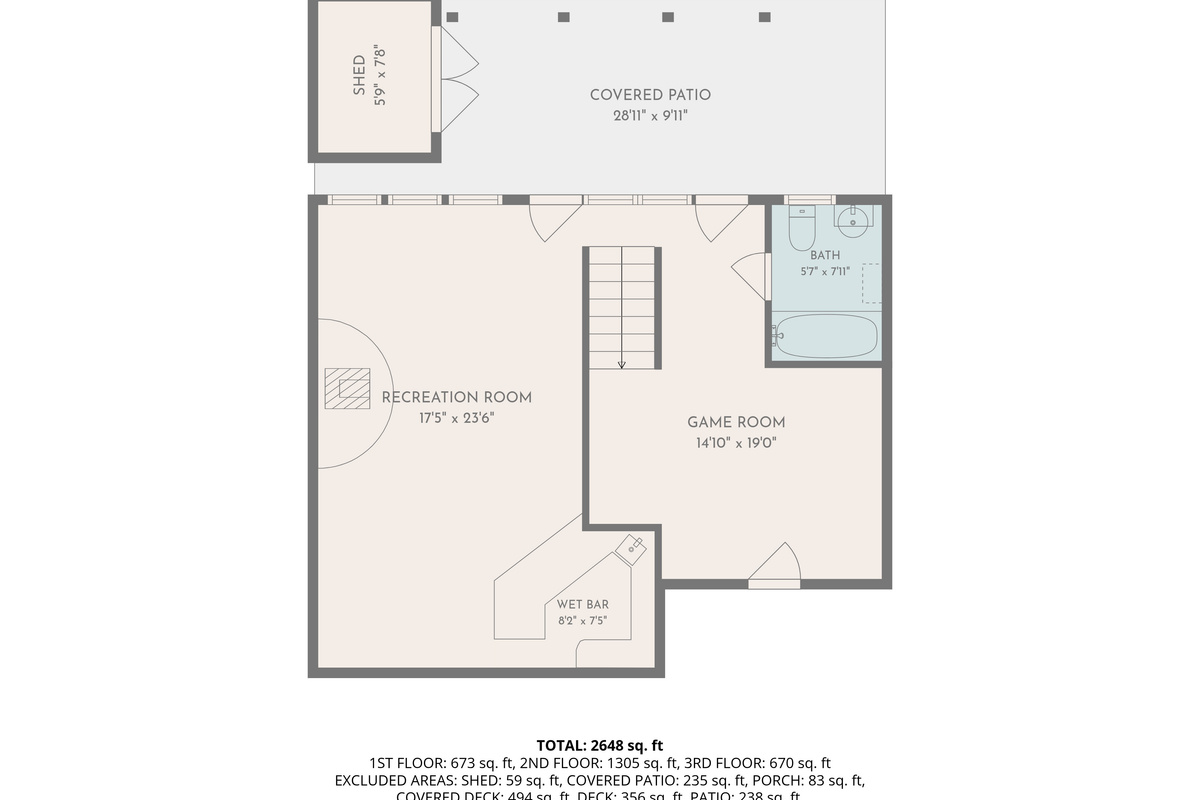 Camp Havon 1st Floor Layout