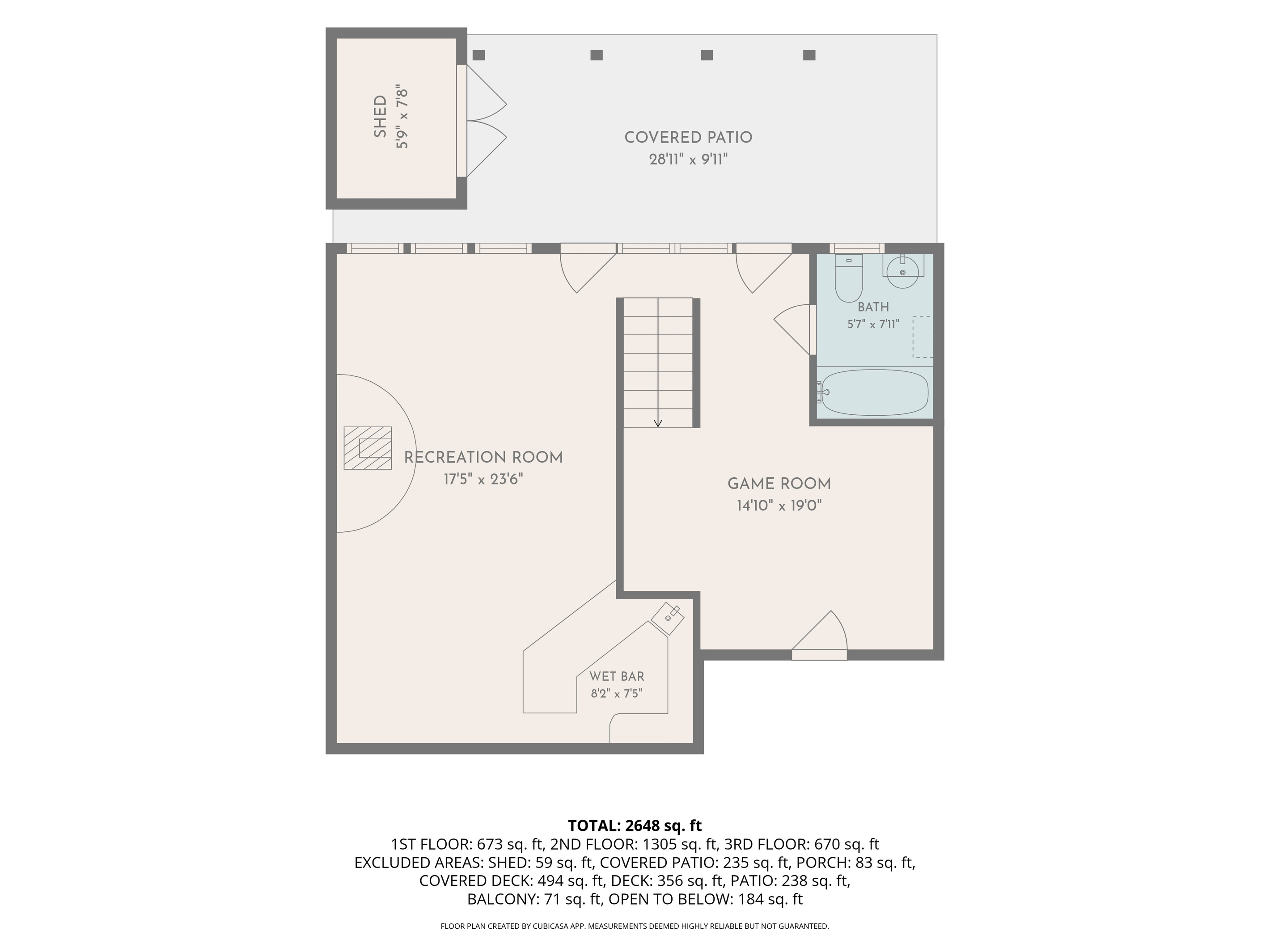 Camp Havon 1st Floor Layout